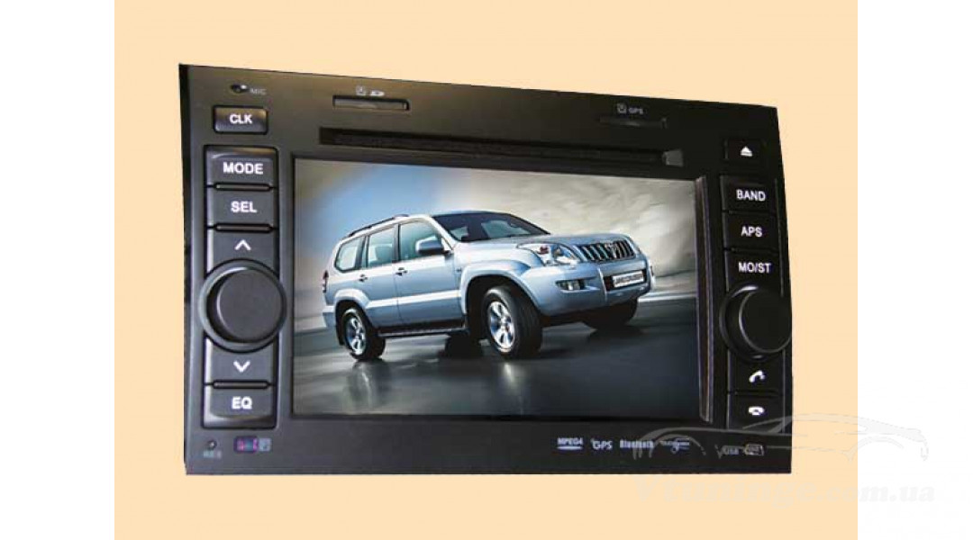 Штатное головное устройство для Toyota Land Cruiser Prado 2003-2008...